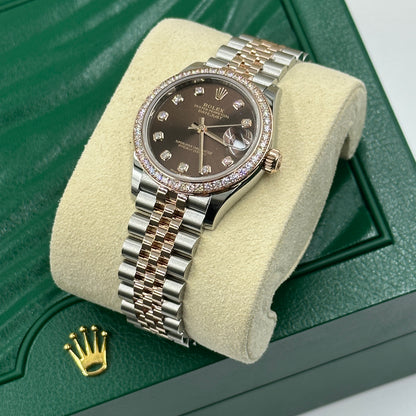 Rolex Datejust 31 278381RBR G Chocolate Jubilee 2025