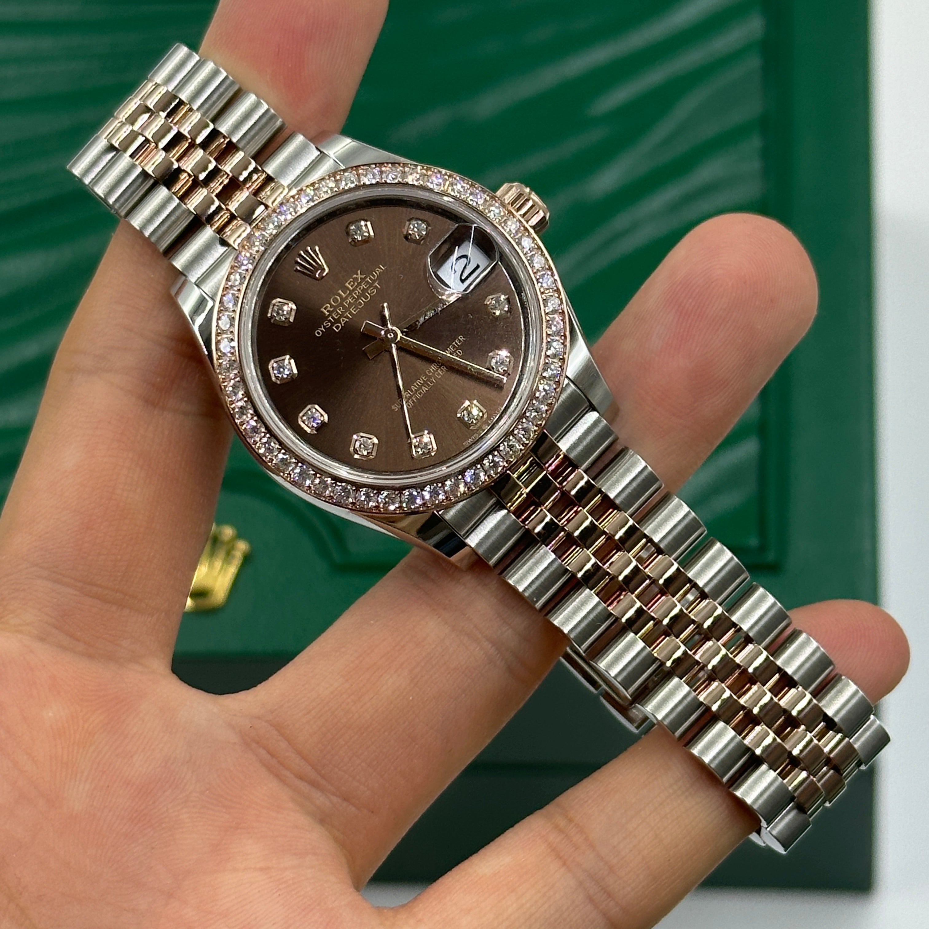 Rolex Datejust 31 278381RBR G Chocolate Jubilee 2025