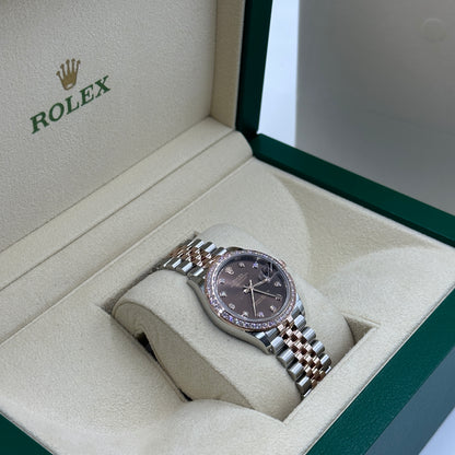 Rolex Datejust 31 278381RBR G Chocolate Jubilee 2025