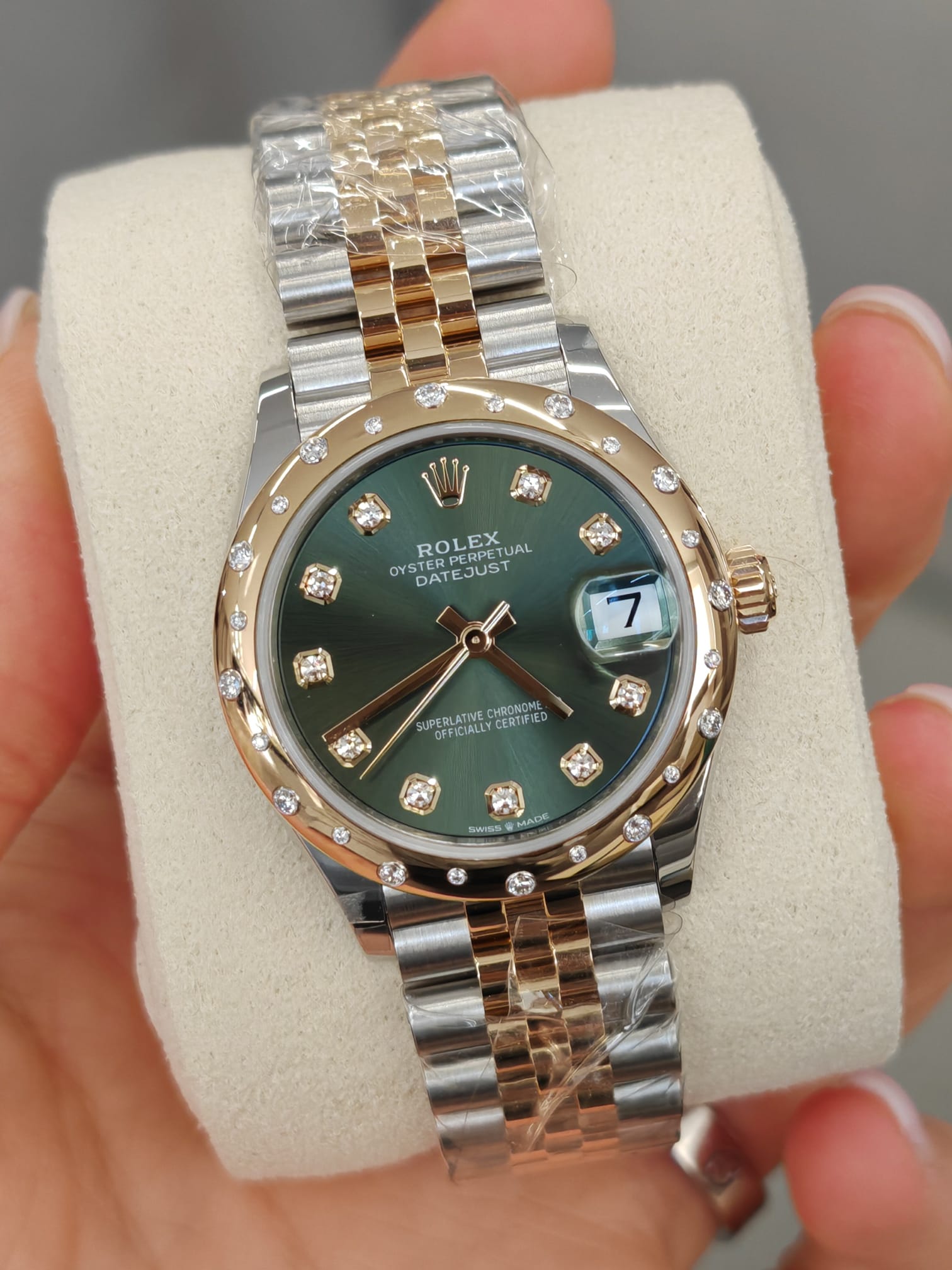 Rolex Datejust 31 278343RBR G Green Jubilee 2025