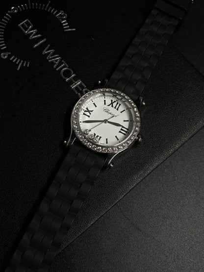Chopard Happy Sport 30mm 278590-3003 White With Diamond Set (Stainless Steel Bezel) 2025