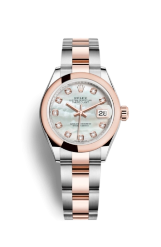 Rolex Lady-Datejust 28 279161NG White Oyster