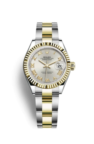Rolex 279173-0006 Lady-Datejust 28 Silver Roman Oyster