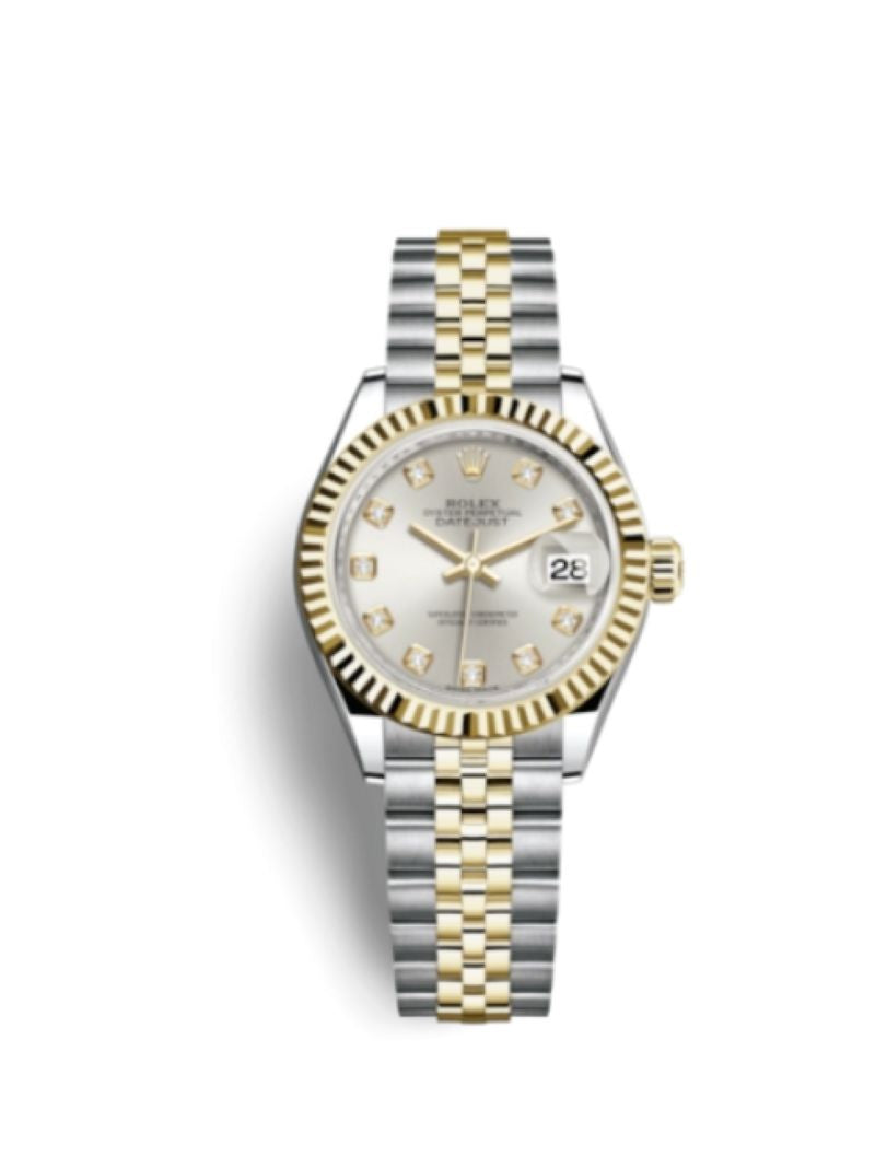 Rolex Lady-Datejust 28 279173G Silver Diamonds Jubilee 2026