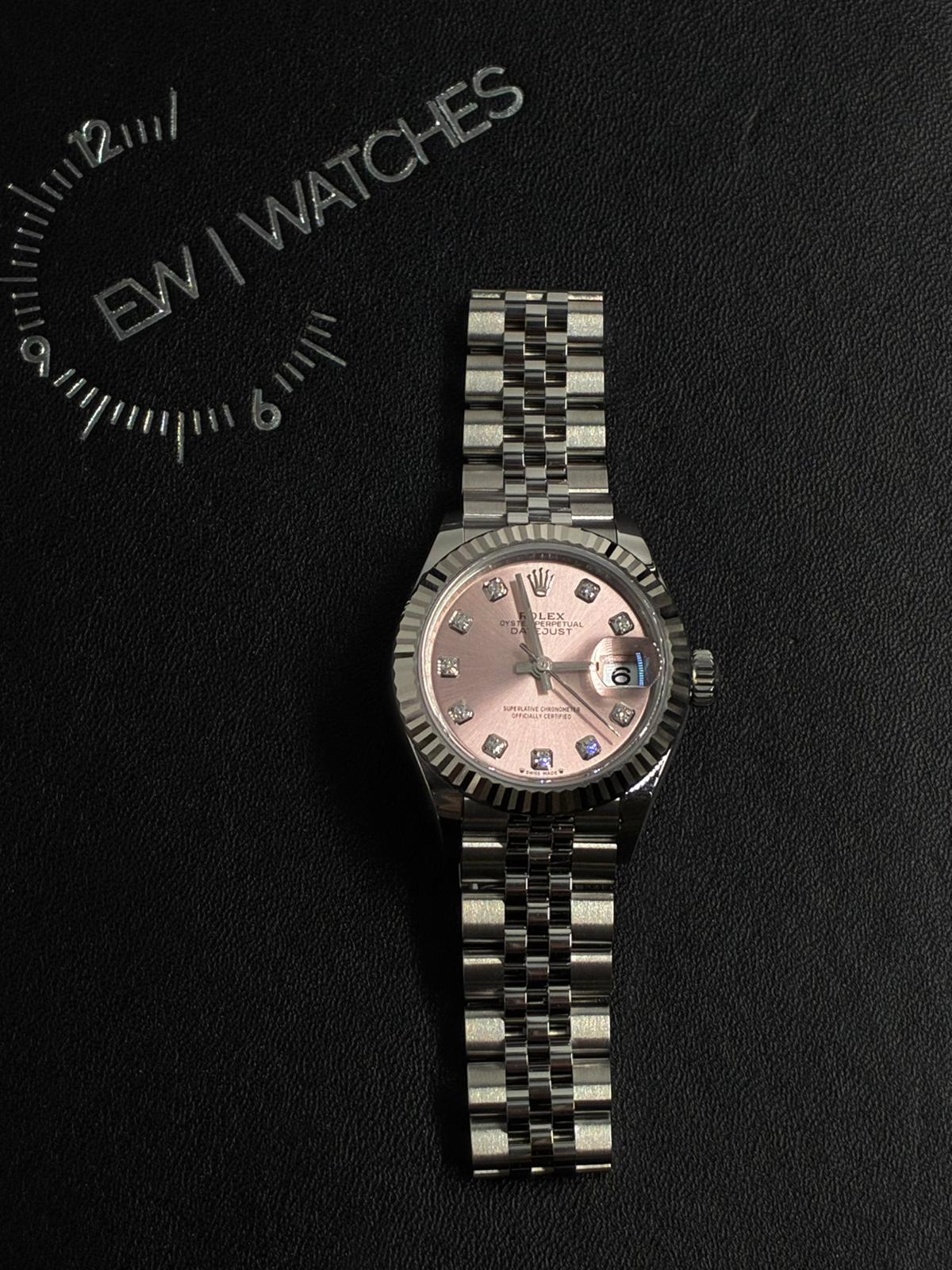 Rolex Lady-Datejust 28 279174G Pink Jubilee 2025