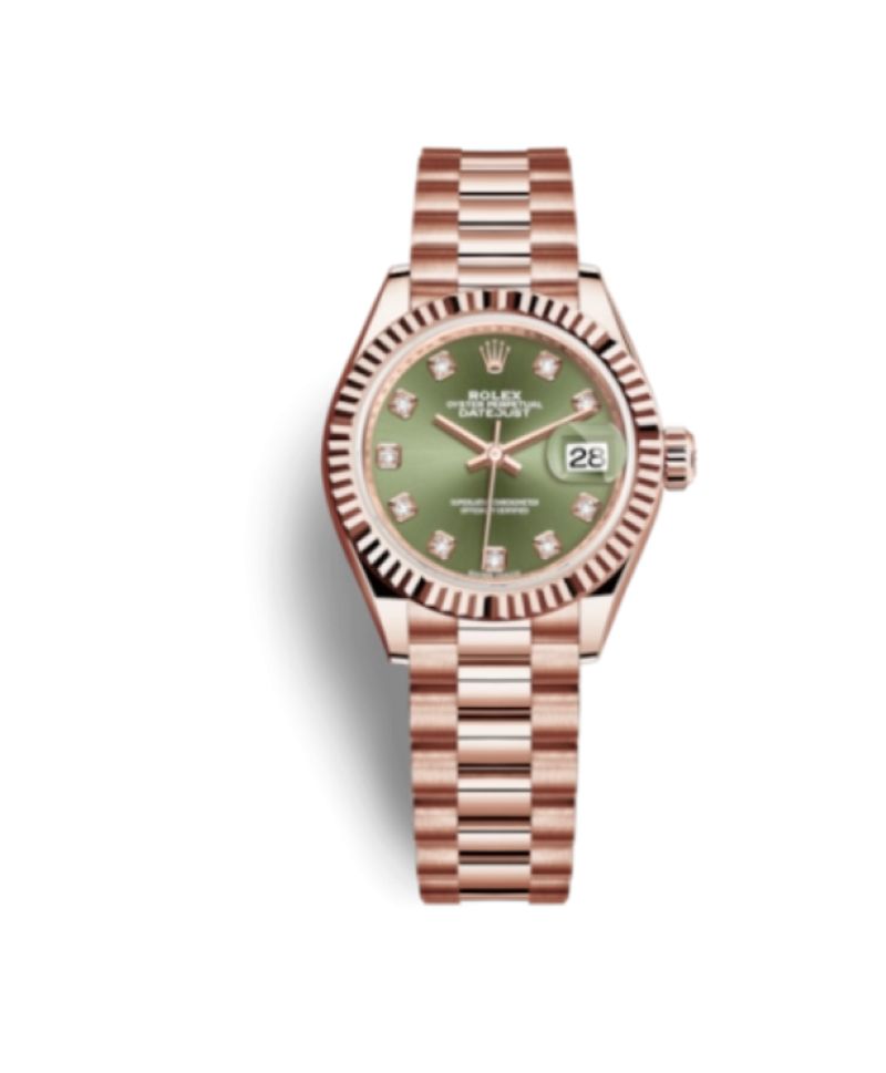 Rolex Lady-Datejust 279175G Green Oyster 2024