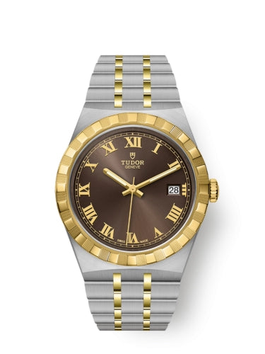 Tudor Royal Date 38 28503-0007 Chocolate Roman 2025