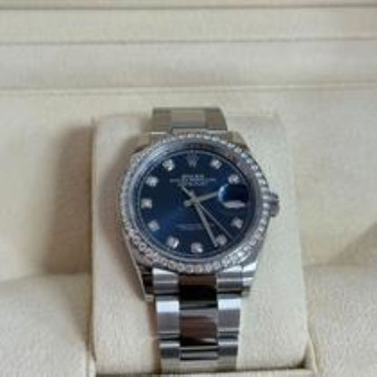 Rolex Datejust 36 126284RBR G Blue Oyster 2025