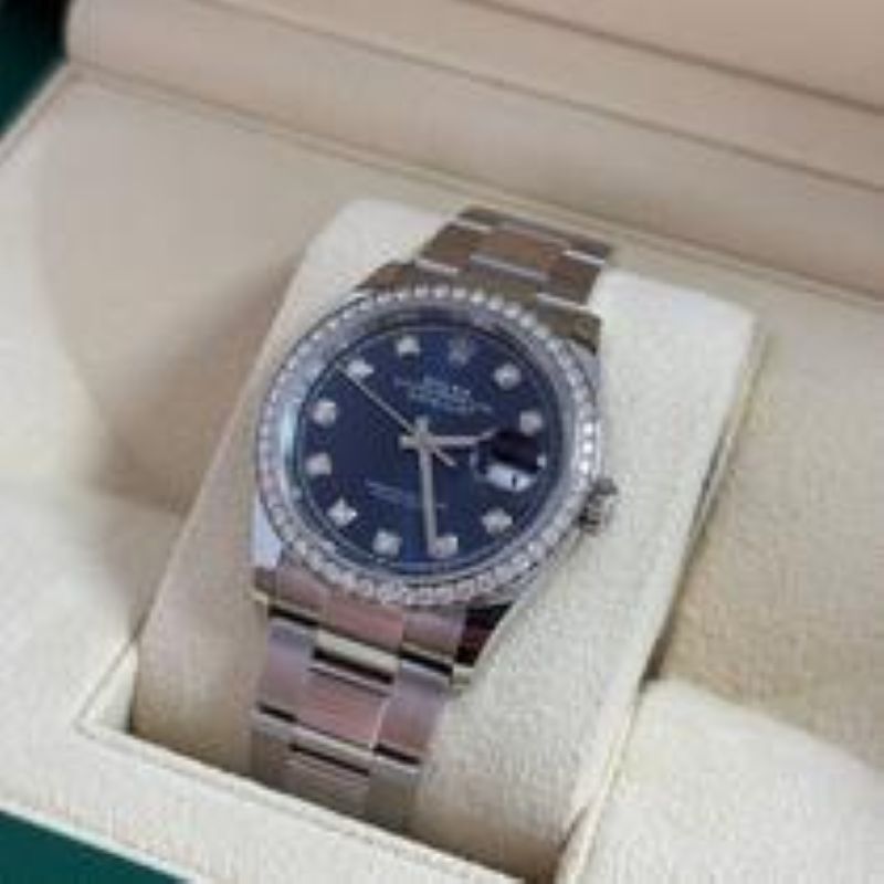 Rolex Datejust 36 126284RBR G Blue Oyster 2025