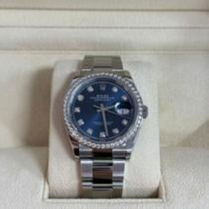 Rolex Datejust 36 126284RBR G Blue Oyster 2025