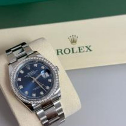 Rolex Datejust 36 126284RBR G Blue Oyster 2025