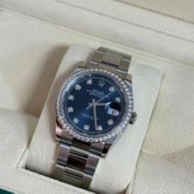 Rolex Datejust 36 126284RBR G Blue Oyster 2025