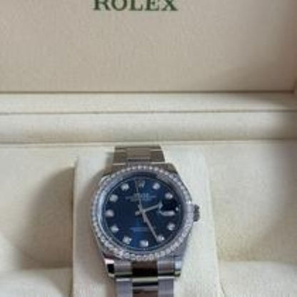 Rolex Datejust 36 126284RBR G Blue Oyster 2025