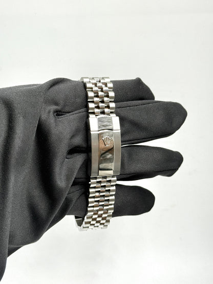 Rolex Datejust 41 126300 Weißes römisches Jubiläum 2024