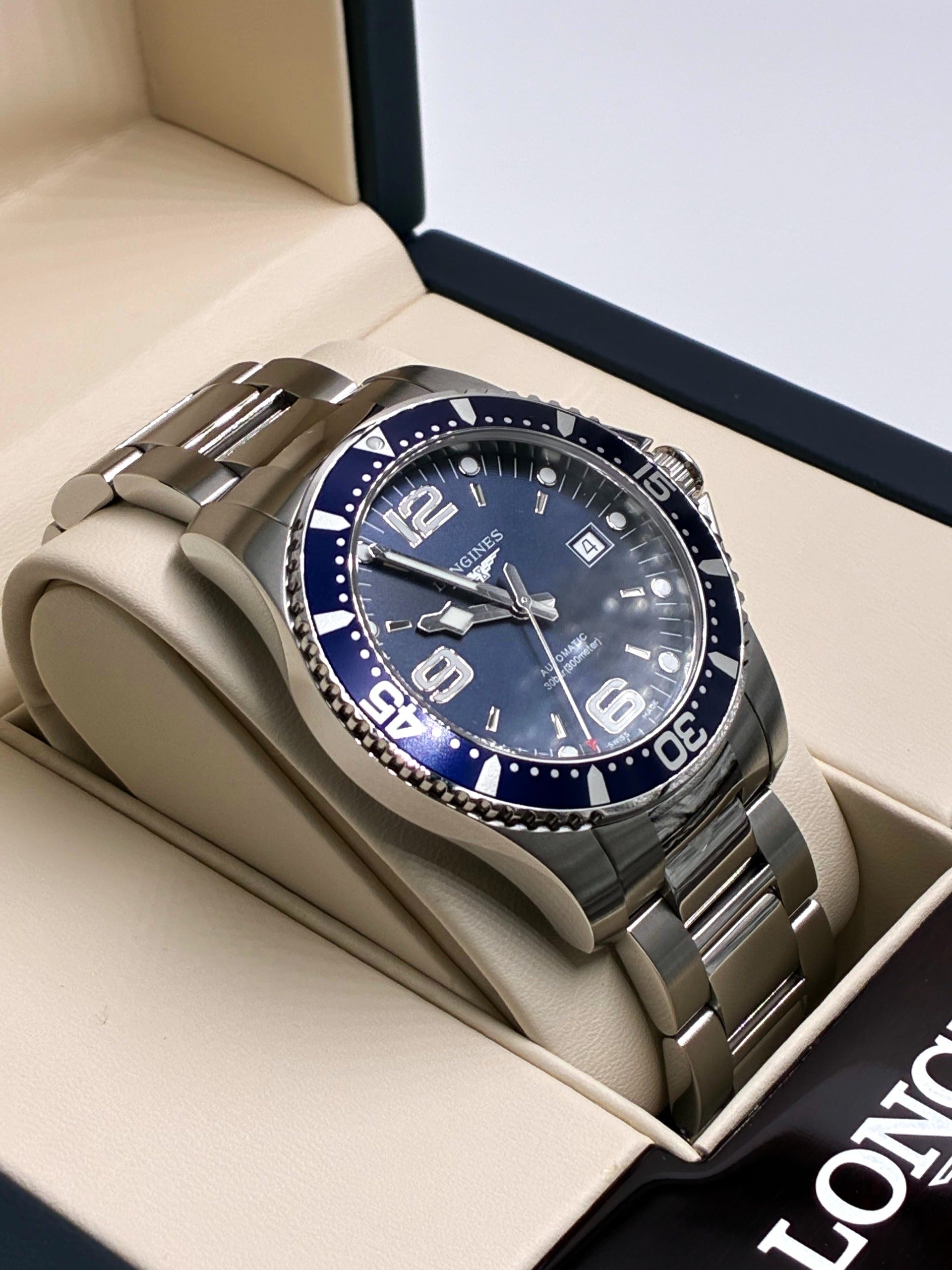 Longines Automatic Hydroconquest Blue L3.742.4.96.6