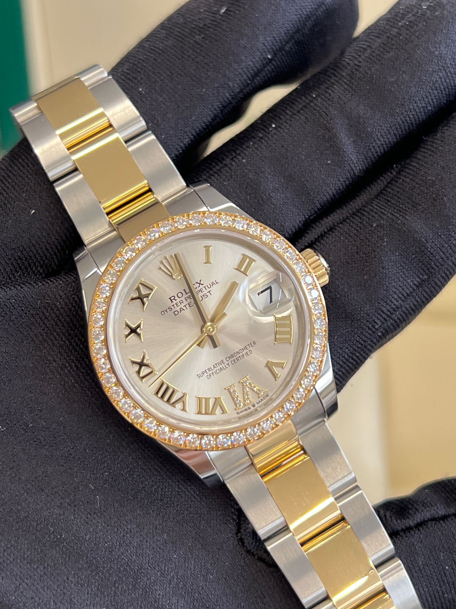 Rolex Datejust 31 278383RBR Silber VIIX Oyster 2025