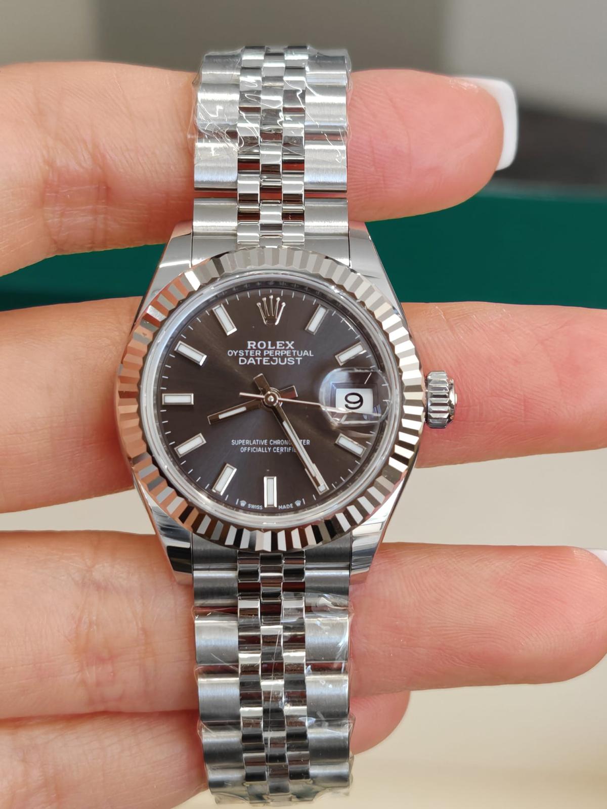 Rolex Lady-Datejust 279174 Grauer Index Jubilee 2025