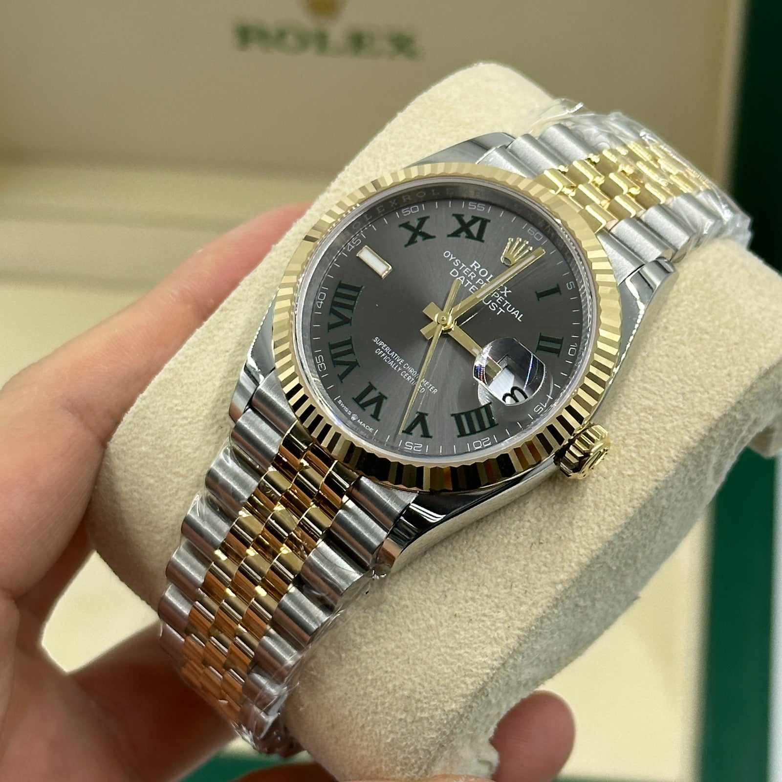 Rolex Datejust 31 278381RBR GREY VIIX OYS