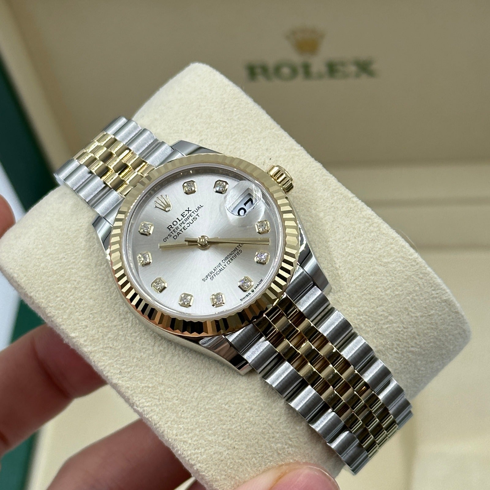 Datejust 31 278273G SILVER JUB