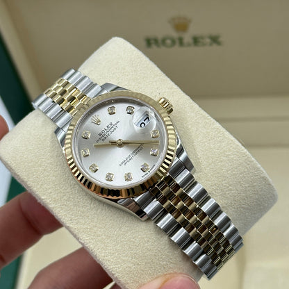 Datejust 31 278273G SILVER JUB