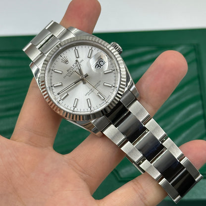 Rolex Datejust 36 126234 Silver Index Oyster 2026