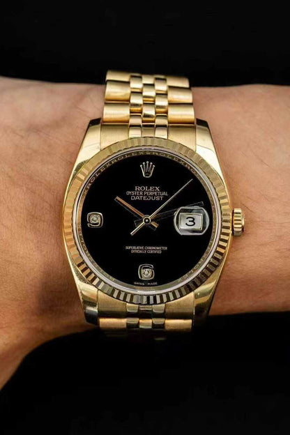 Rolex Datejust 36 116238 Black 2013 Full Set