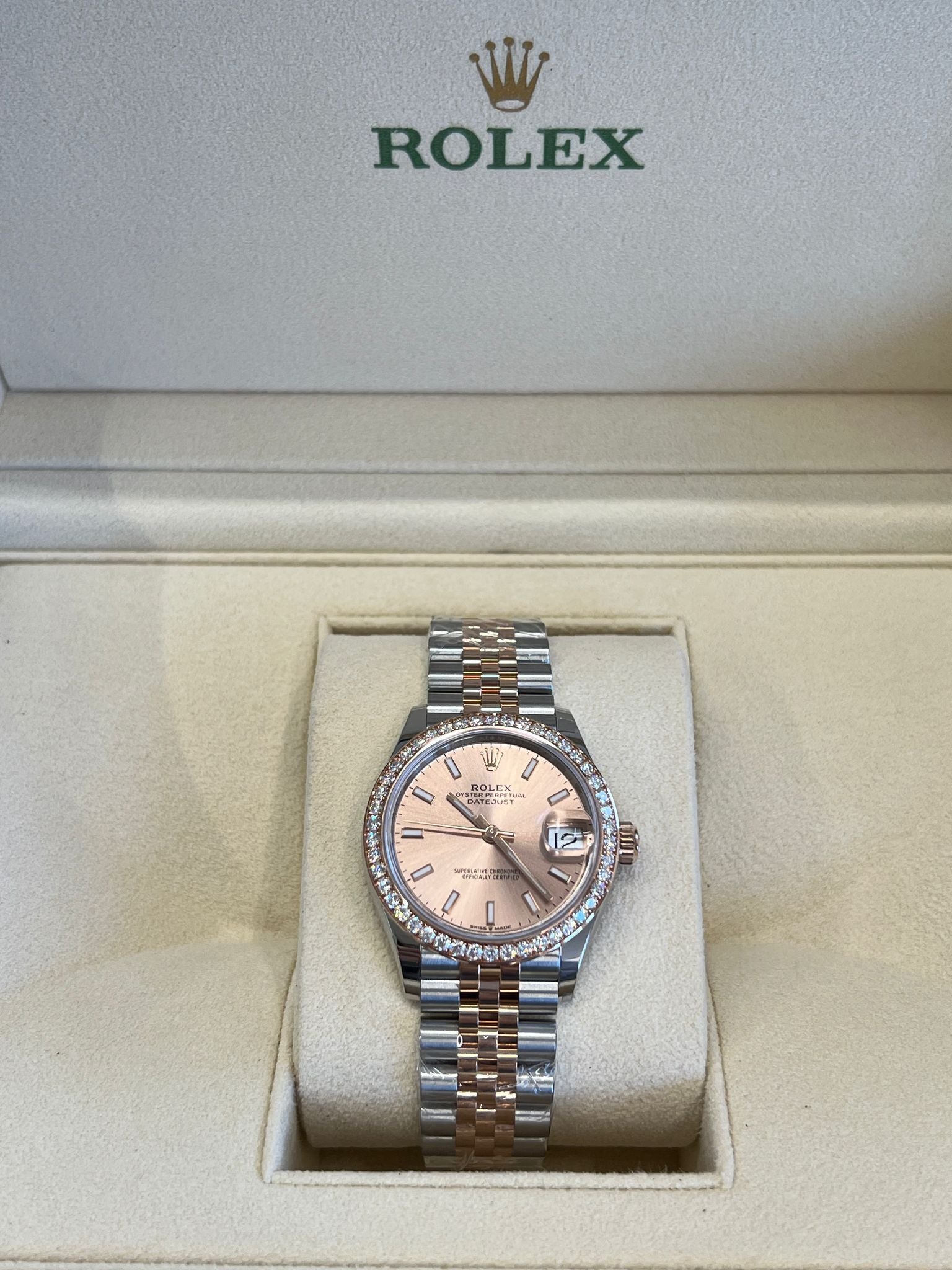 Rolex Datejust 31 278381RBR Pink Roman Jubilee 2025
