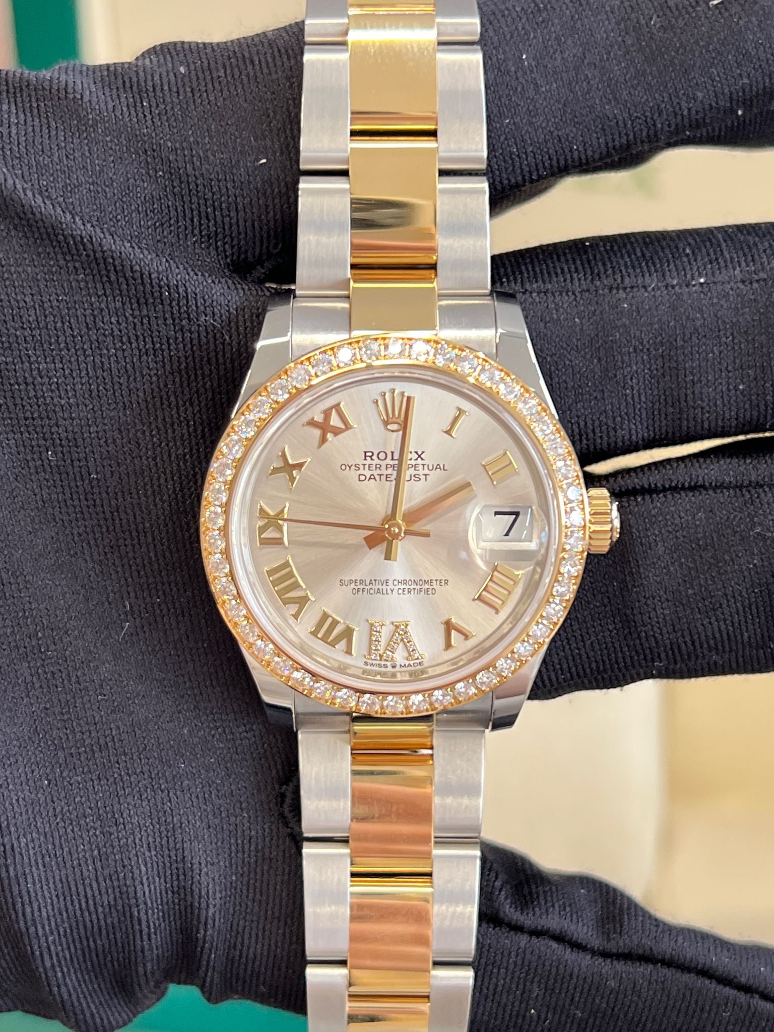 Rolex Datejust 31 278383RBR Silber VIIX Oyster 2025