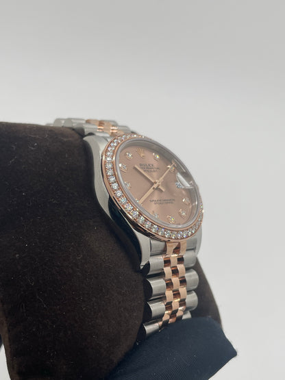 Rolex Datejust 31 278381RBR Pink Index Jubilee