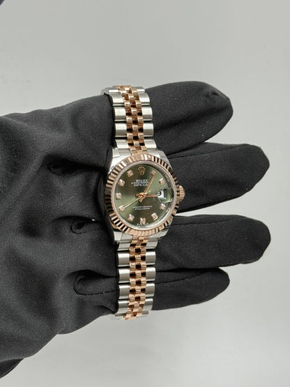 Rolex Lady-Datejust 279171G Green Jubilee 2025