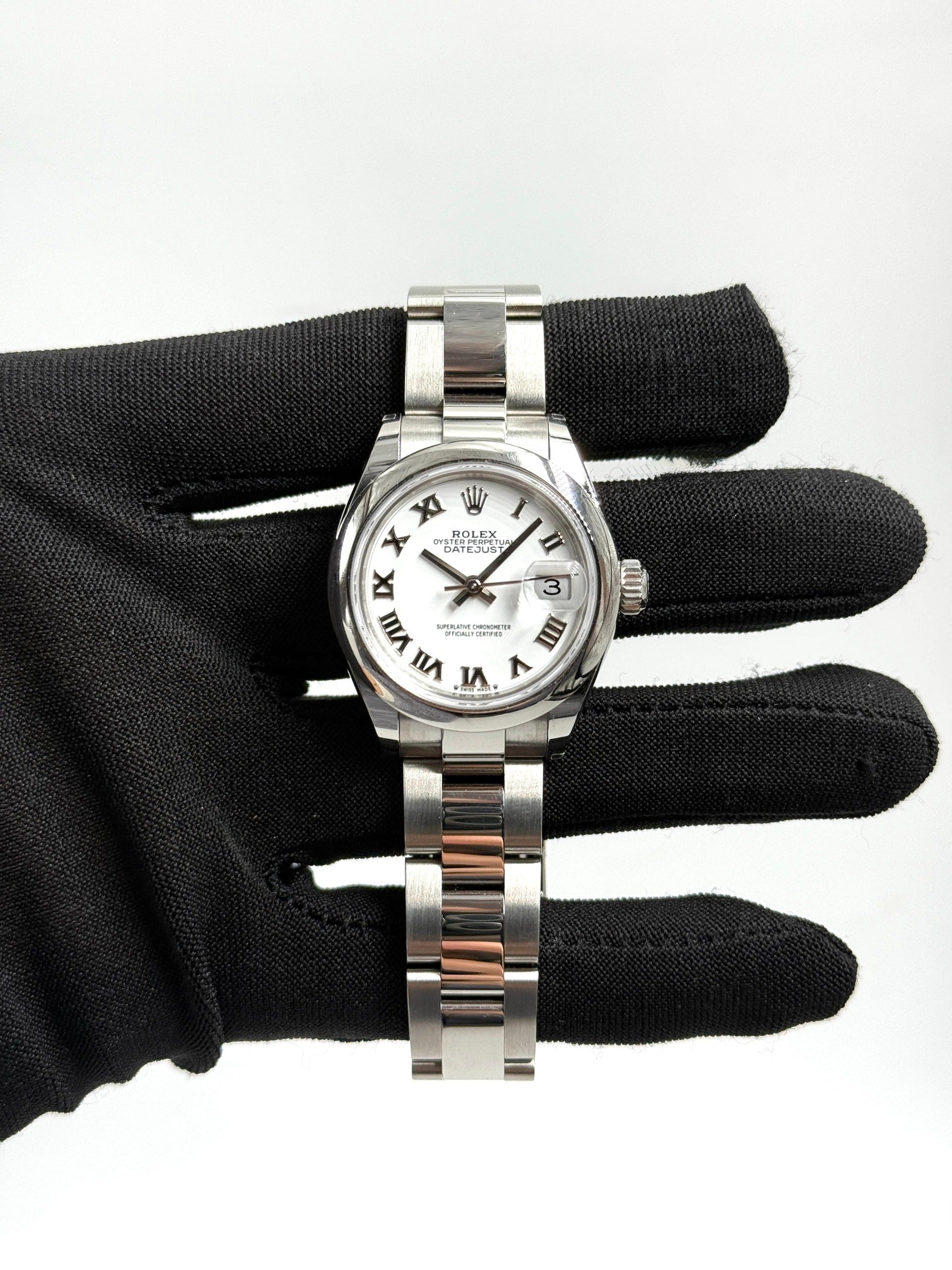 Rolex Lady-Datejust 279160 WHITE ROMAN OYS
