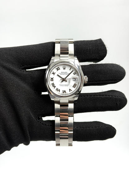 Rolex Lady-Datejust 279160 WHITE ROMAN OYS