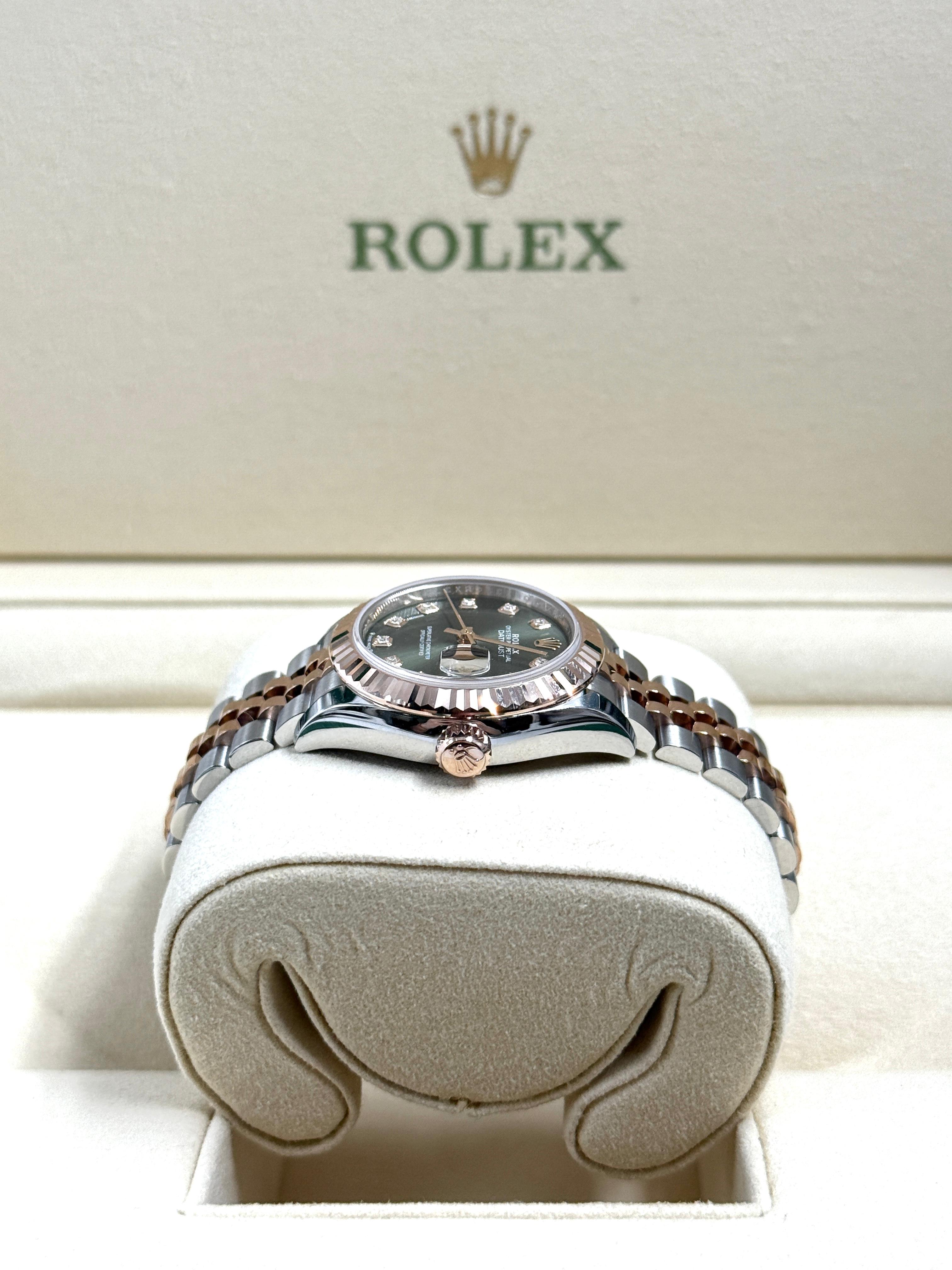 Rolex Lady-Datejust 279171G Green Jubilee 2025