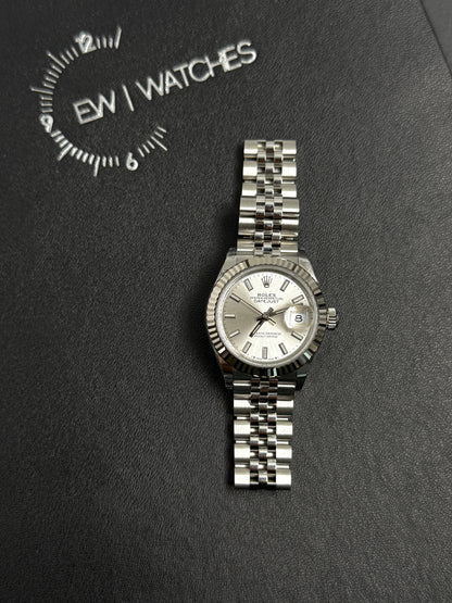 Rolex Lady-Datejust 279174 Silber Index Jubilee 2025