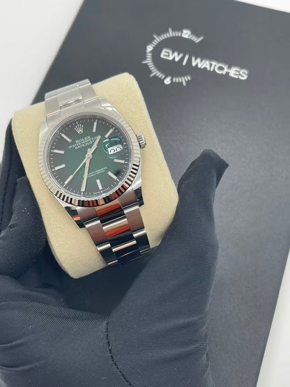 Rolex Datejust 36 126234 Ombré Green Oyster 2026
