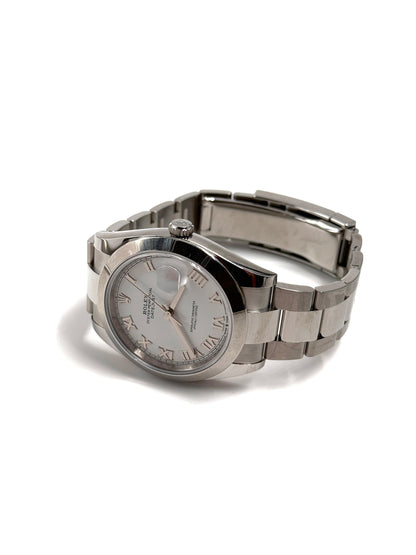 Rolex Datejust 41 126300 Weiße römische Auster 2024