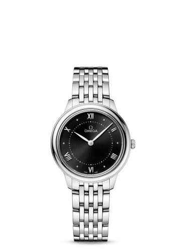 Omega 434.10.30.60.01.001 De Ville Quartz 30 Stainless Steel