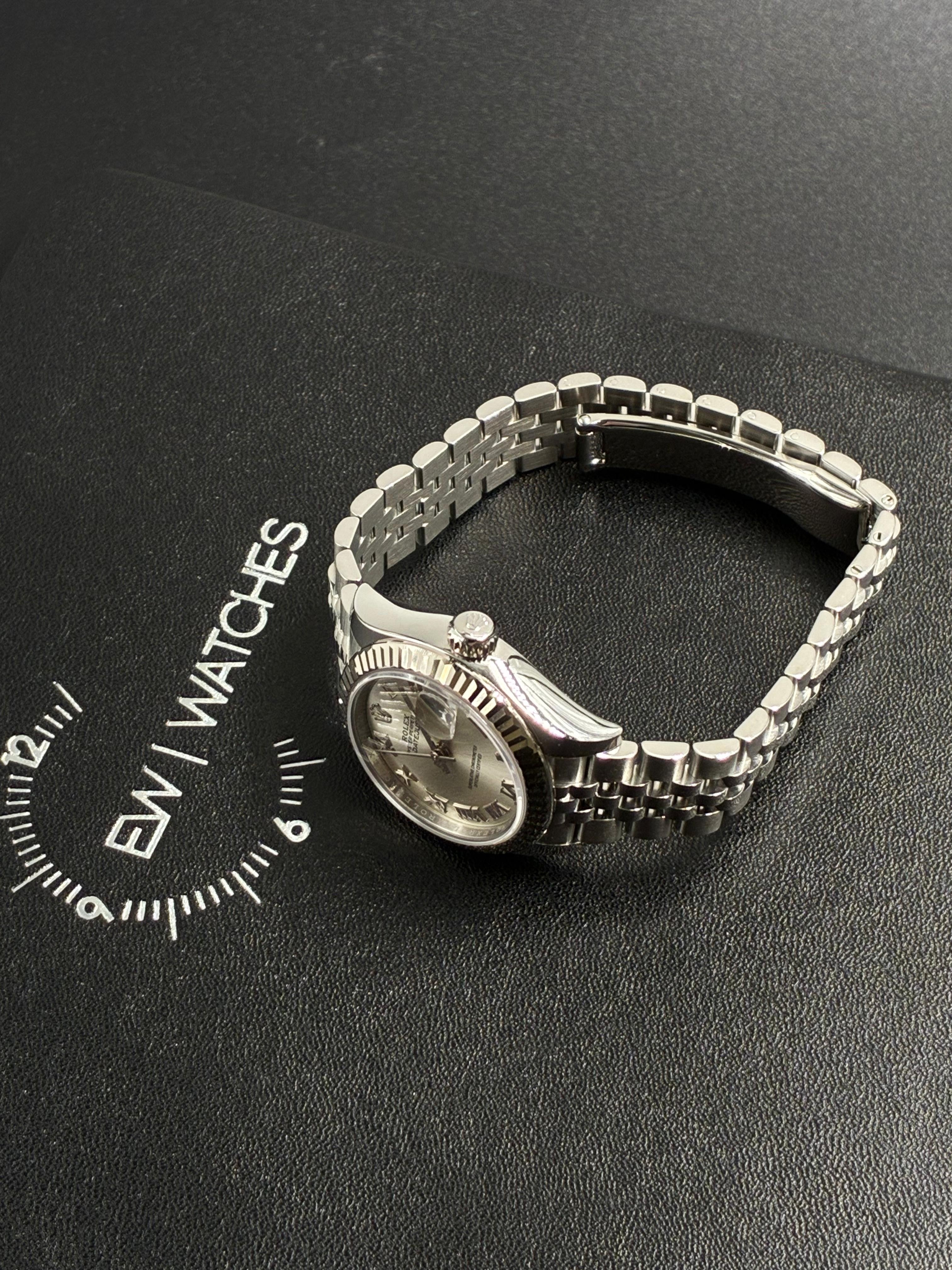 Rolex Lady-Datejust 279174 Silver Roman Jubilee 2025