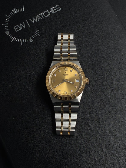Tudor Royal Date 34 M28403-0006 Champagne Diamond 2026