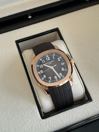 Patek Philippe Aquanaut 5167R-001 Rose Gold Brown Dial