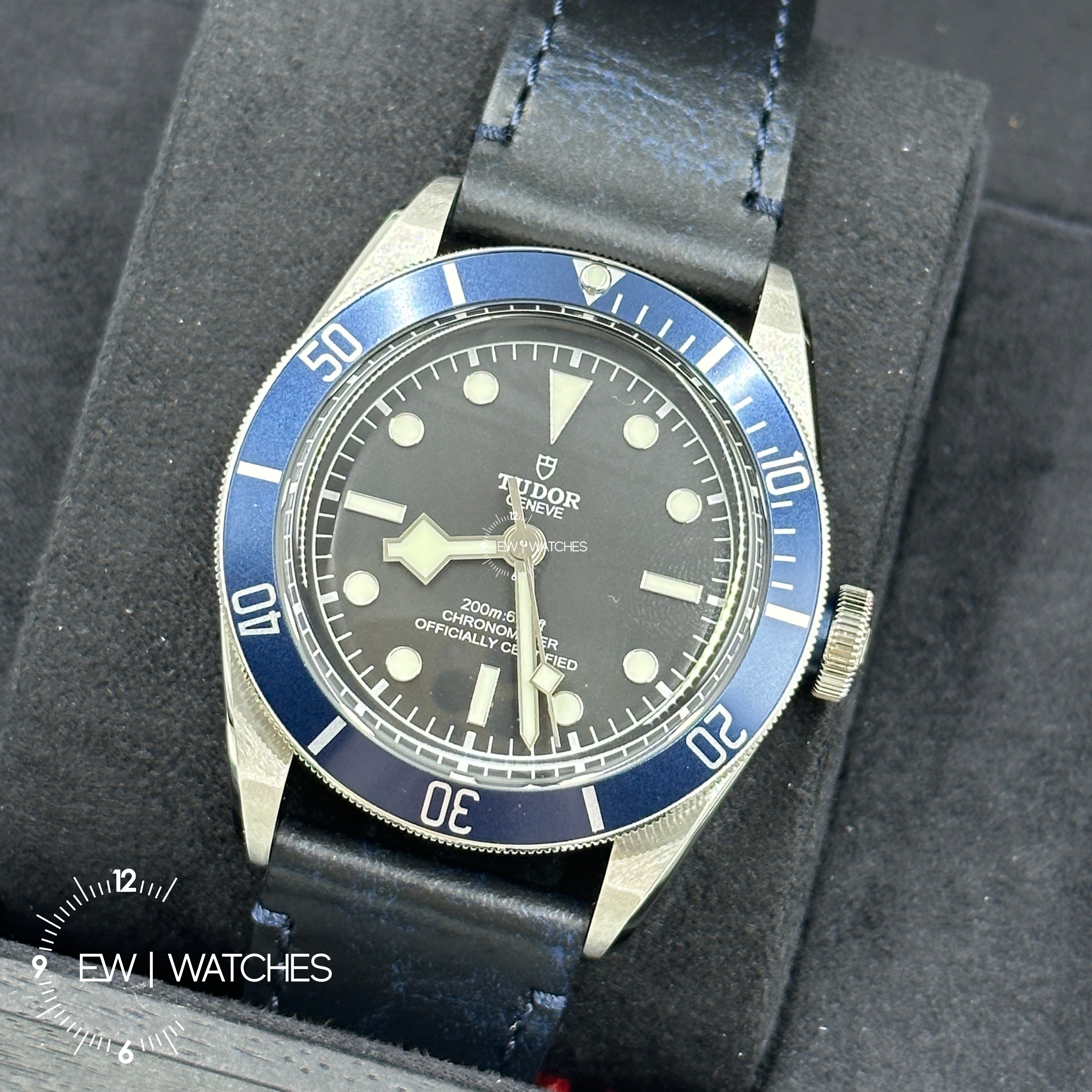Tudor Black Bay 41mm 79230B-0007 Blue Leather 2024