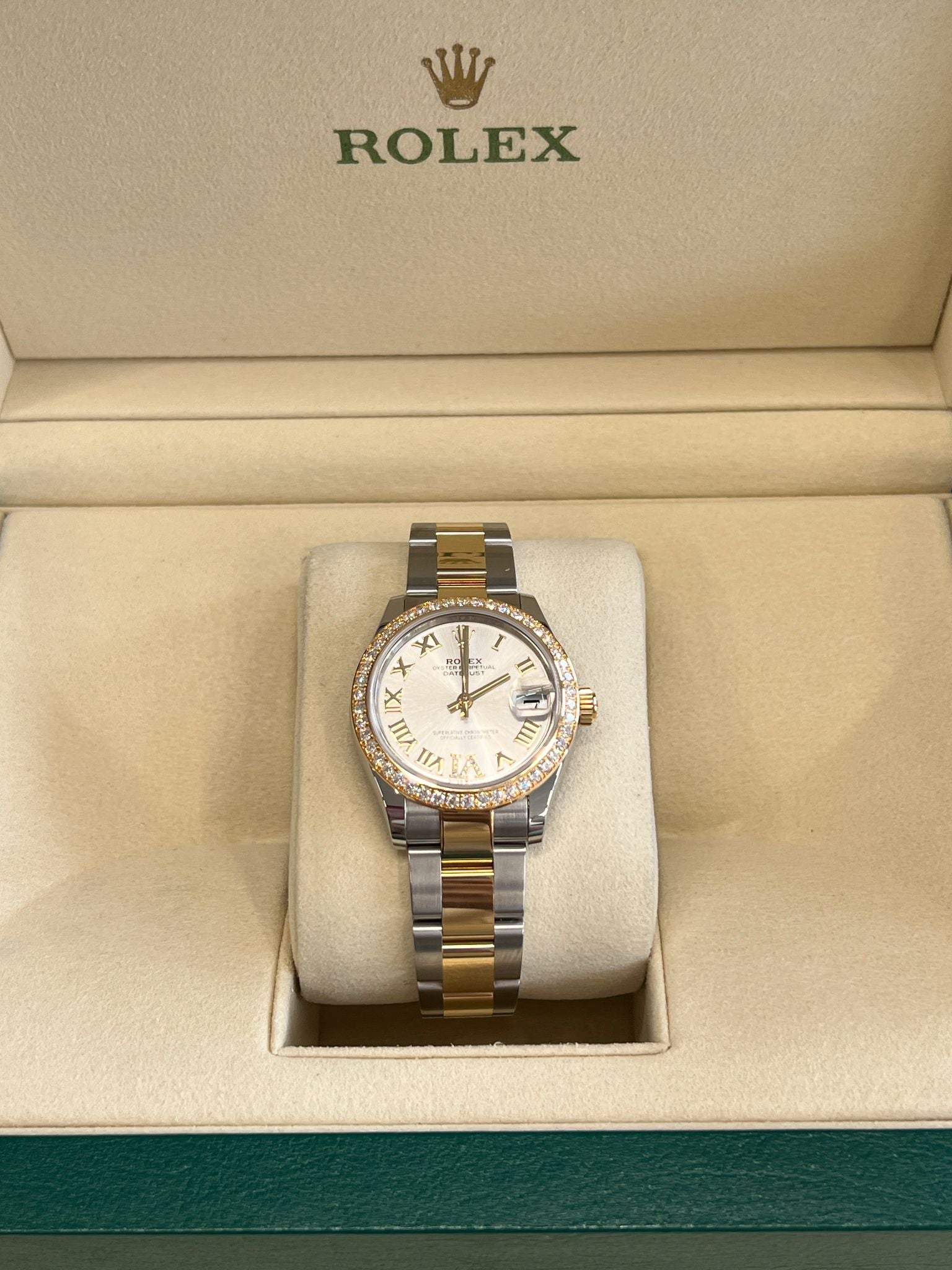 Rolex Datejust 31 278383RBR Silber VIIX Oyster 2025