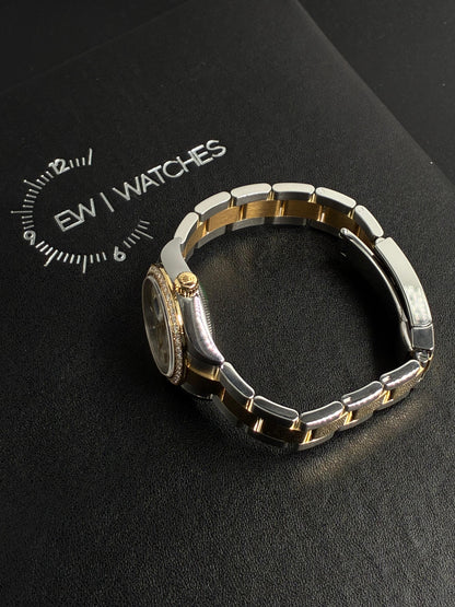 Rolex Lady-Datejust 28 m279383RBR-0018 Silver Index Oyster 2025