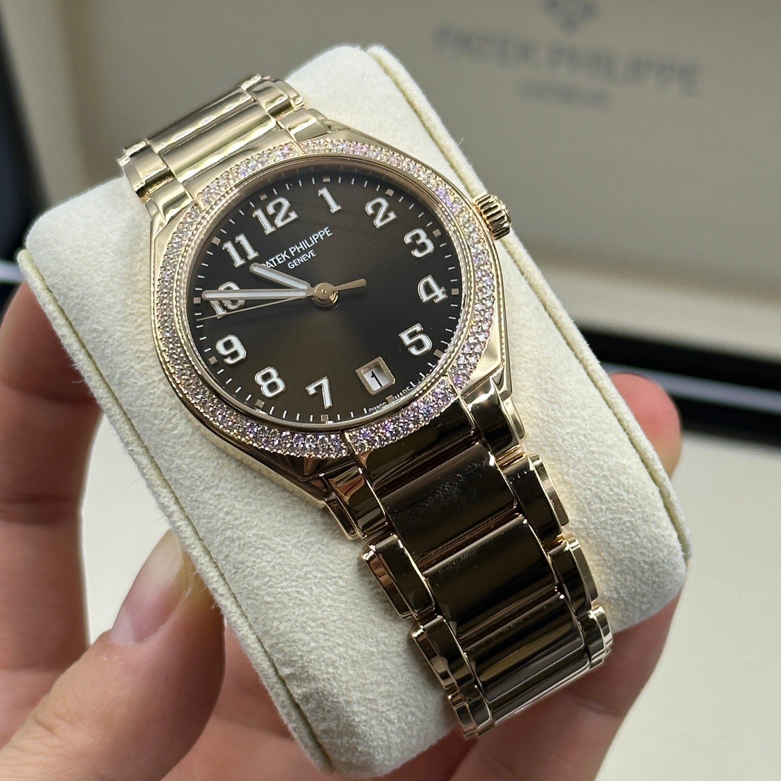 Patek Philippe Twenty~4 7300/1200R-001 Brown Dial