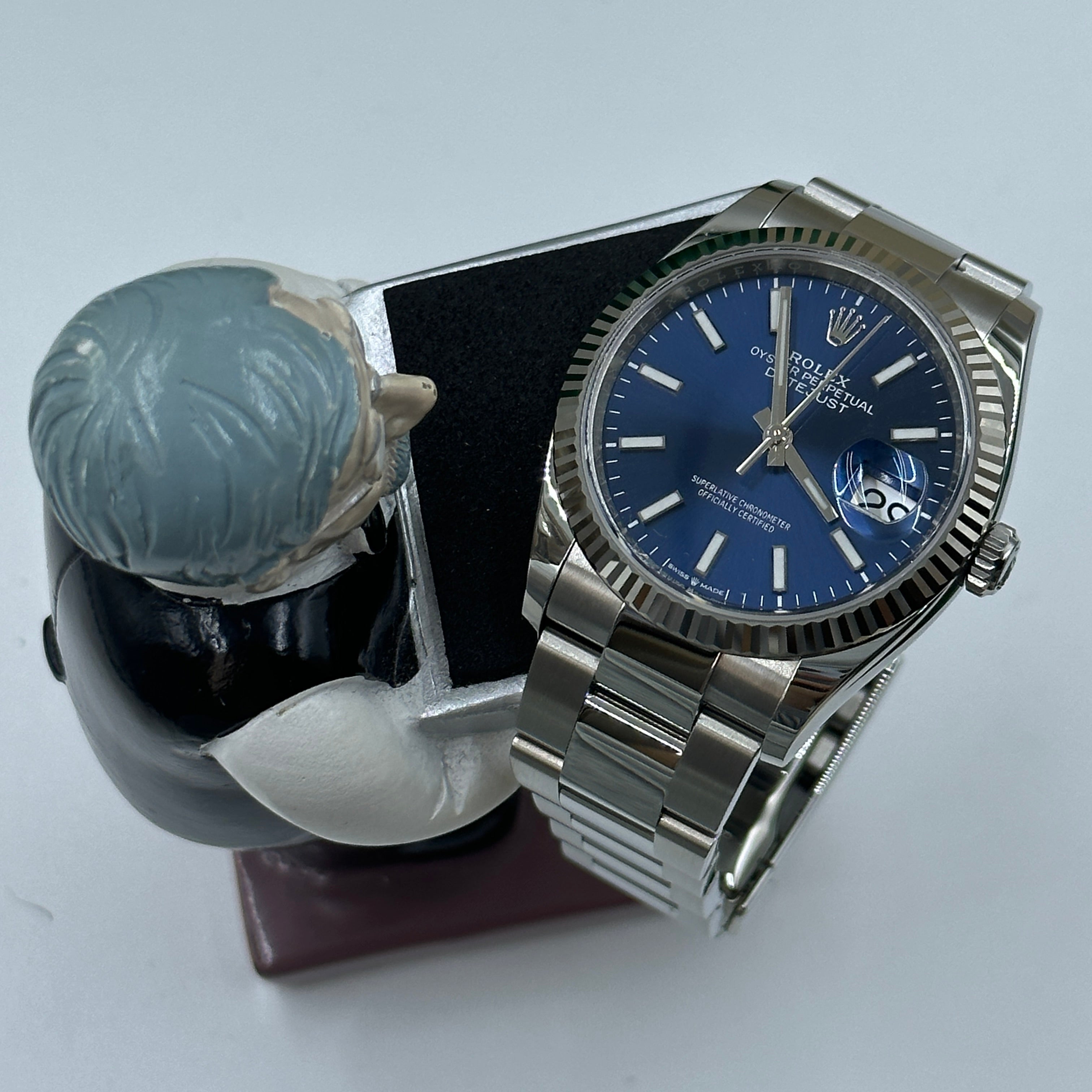 Rolex Datejust 36 126234 Blauer Index Oyster 2025
