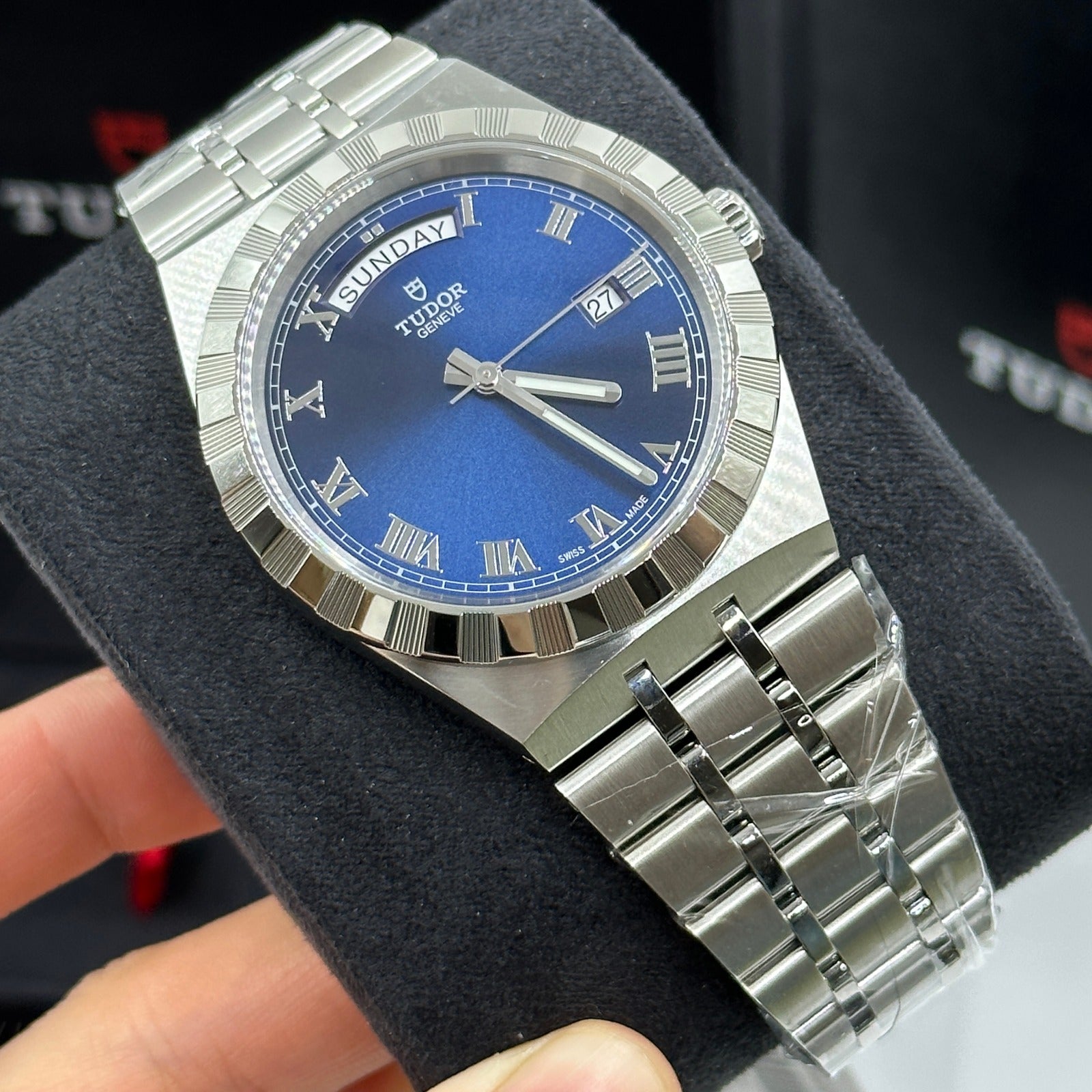 Tudor Royal Blue Roman Dial 41Mm Watch Automatic M28600-0005