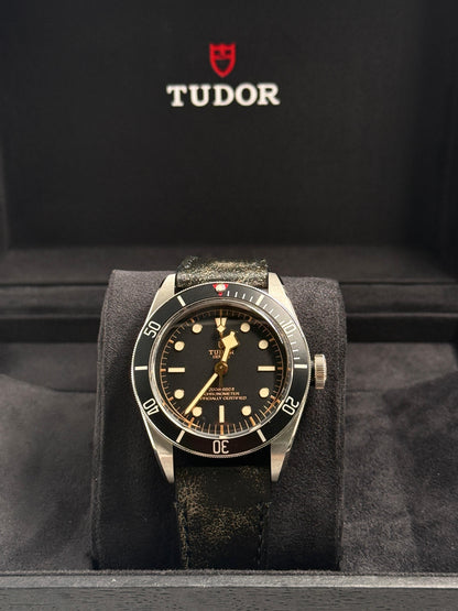 Tudor Black Bay 41 mm 79230N-0008 Schwarzes Leder 2024 HWN