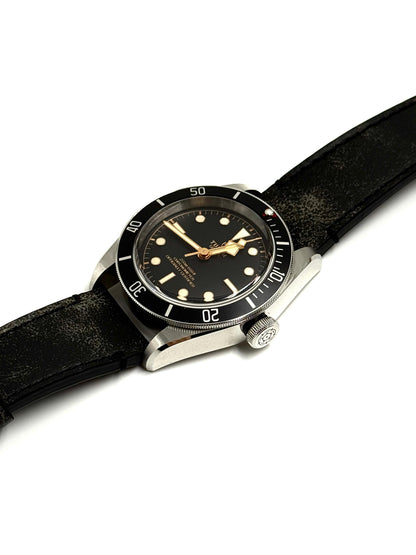 Tudor Black Bay 41 mm 79230N-0008 Schwarzes Leder 2024 HWN