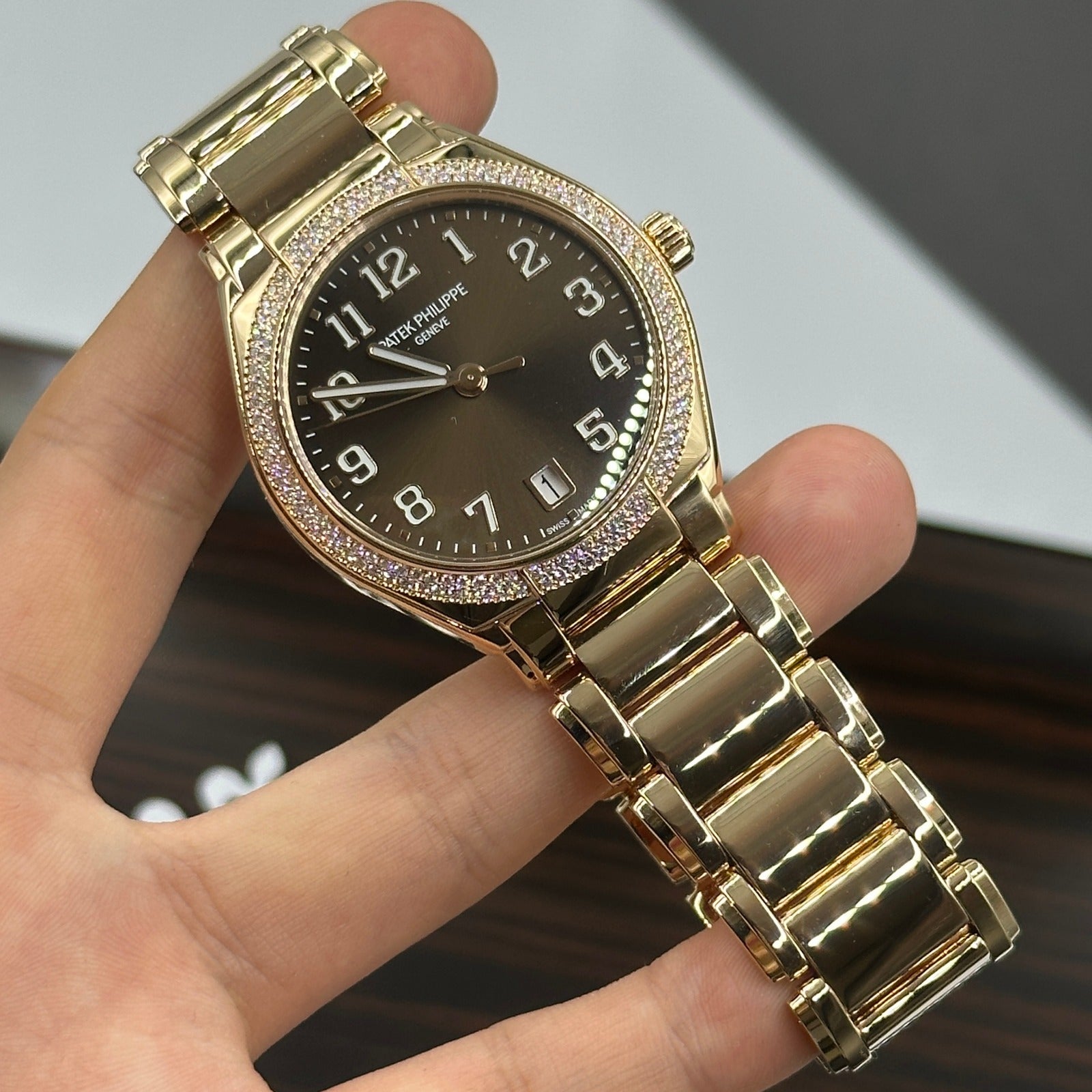 Patek Philippe Twenty~4 7300/1200R-001 Brown Dial