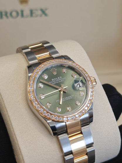 Rolex Datejust 31 278383RBR G Grüne Auster 2025